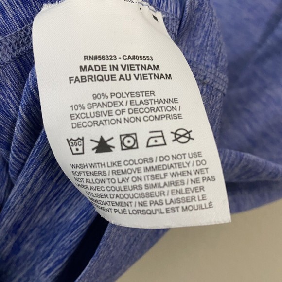 Nike Dri-fit Mens Shirt Size Large Blue Workout Active Short Sleeve - Picture 7 of 8